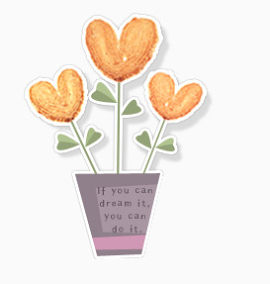 卡通盆栽植物治愈系