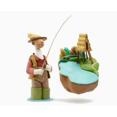 姜太公钓鱼愿者上钩