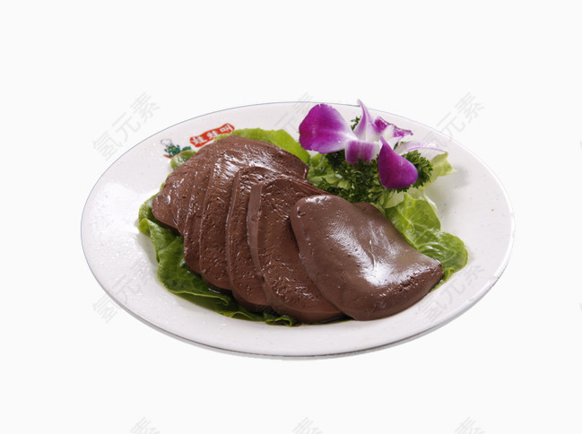 美味的鸭血素材图片