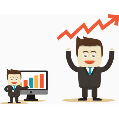 销售额大增赚钱.