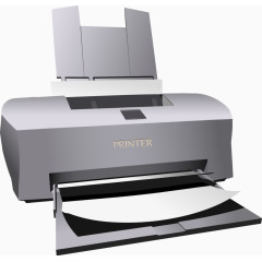 打印机矢量素材