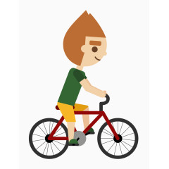 骑自行车的运动员