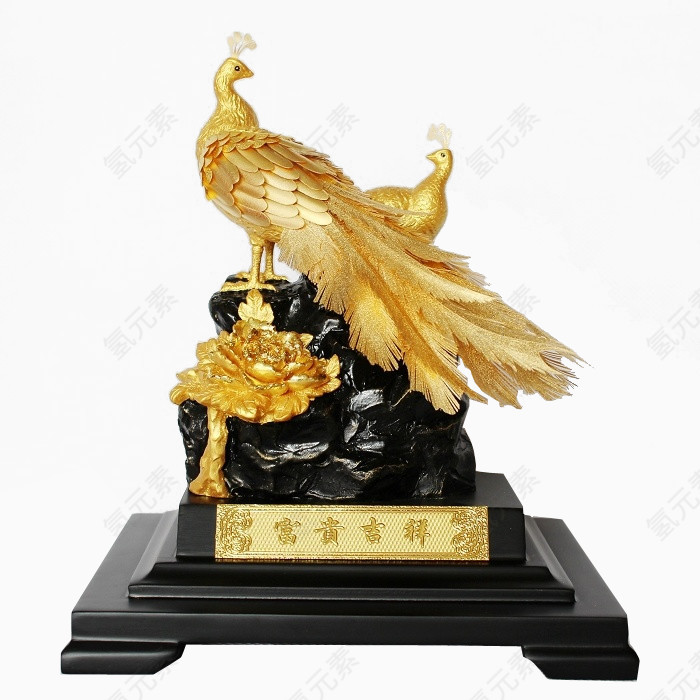 富贵吉祥孔雀
