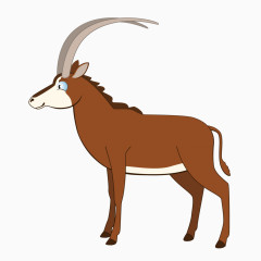 卡通羚羊