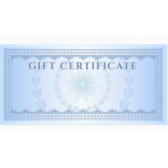 蓝色淡雅邀请函