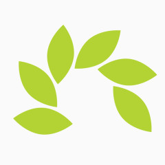 精美树叶形圆环图案