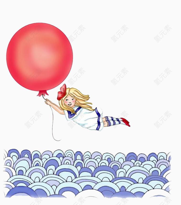 气球小女孩
