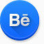 behance logo图标