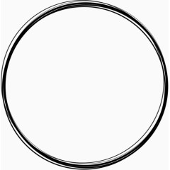 朋克暗黑几何水墨圆形效果