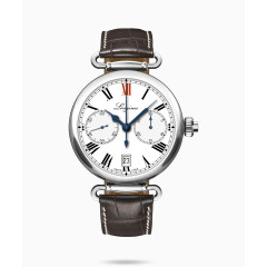 浪琴腕表棕色手表男表