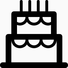生日快乐蛋糕庆典食品方糖果食品与饮料