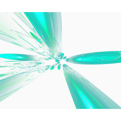 炫彩图片光影变幻  蓝色炫酷光束