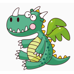 卡通可爱小恐龙