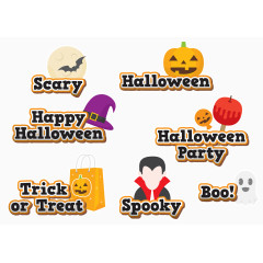万圣节贴纸
