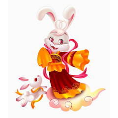 兔子中国风
