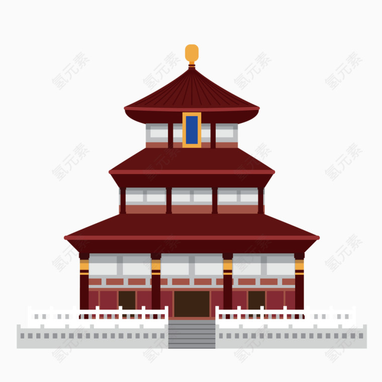 中国建筑物