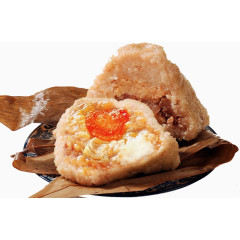 诱人的咸鸭蛋黄粽子