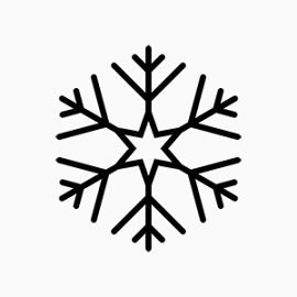 冰雪花snowflake-icons