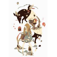 天马行空的女孩