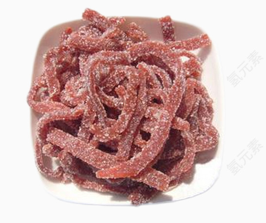 美味的山楂条素材图片
