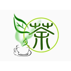 绿色茶字体