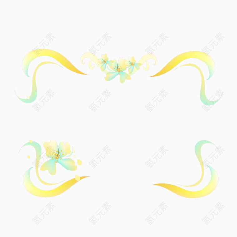 清新边框素材