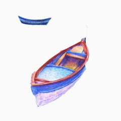 小船儿手绘图素材图片