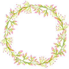 可爱漂亮梦幻花环