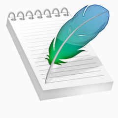 记事本集团笔记水晶强烈的图标