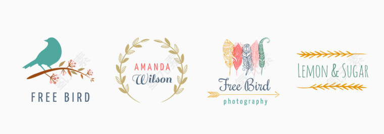 西伯利亚风格logo