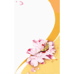 鲜花城堡边框
