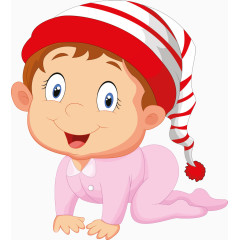 卡通婴儿