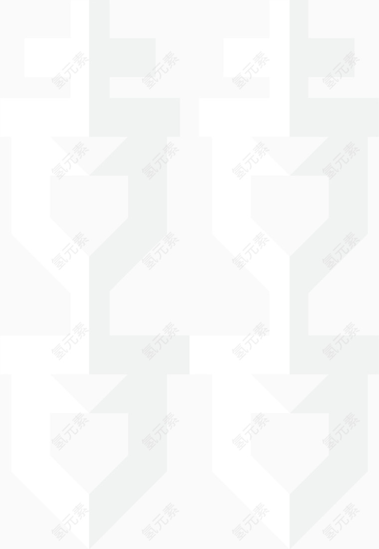 矢量创意桃星喜字