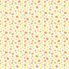 树叶扁平化夏威夷风格背景纹理素材