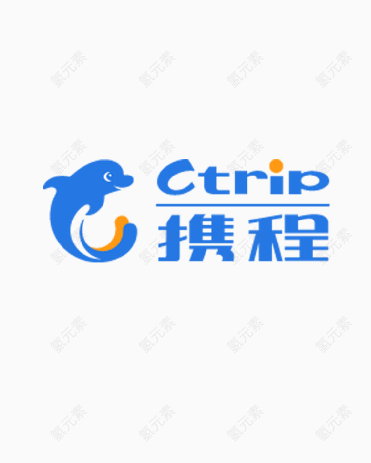 携程网logo