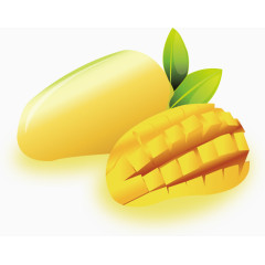 矢量水果芒果
