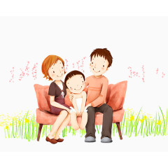 儿童节一家三口