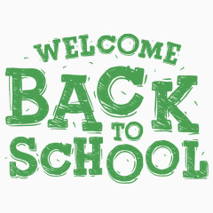 回学校开学季英文字