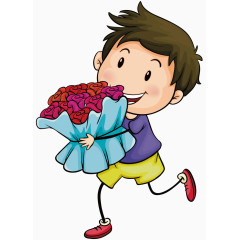 送你一束玫瑰花