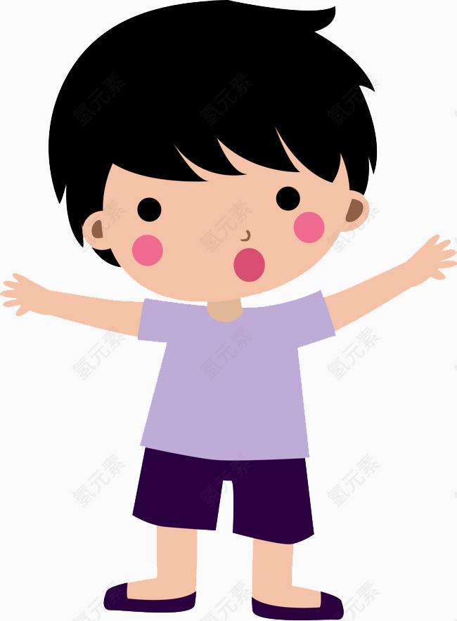可爱男孩