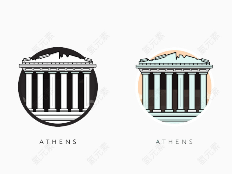 雅典的神庙