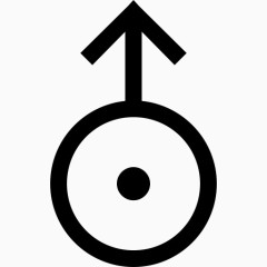 占星术创意星座标志天王星生肖天文符号