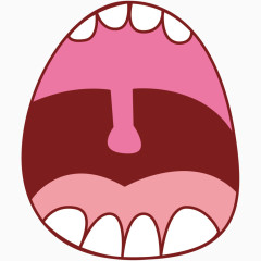 卡通手绘嘴巴