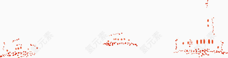 红色创意合成圣诞节元素