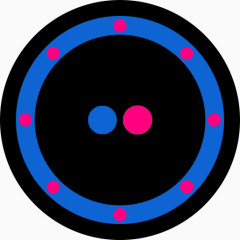 按钮相机创意相片分享画廊网格互联网社会网络