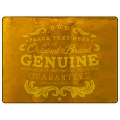 矢量做旧装饰长纸条牛皮纸