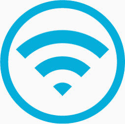 信号地铁车站的蓝色图标