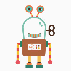 卡通机器人