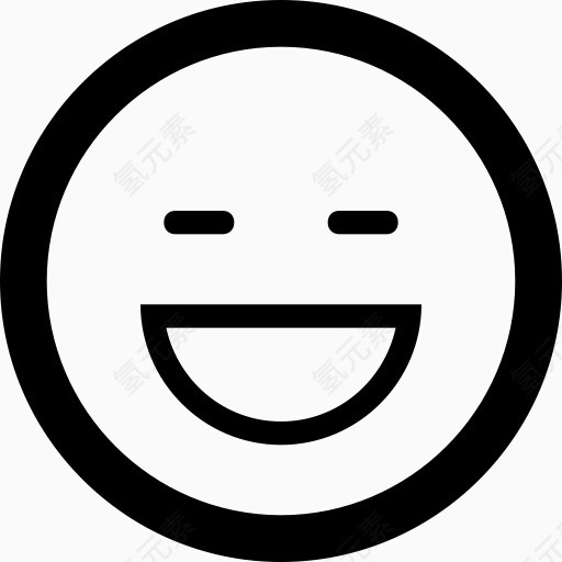 表情符号情感快乐笑脸表情符号