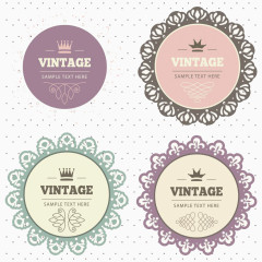 邀请卡矢量素材